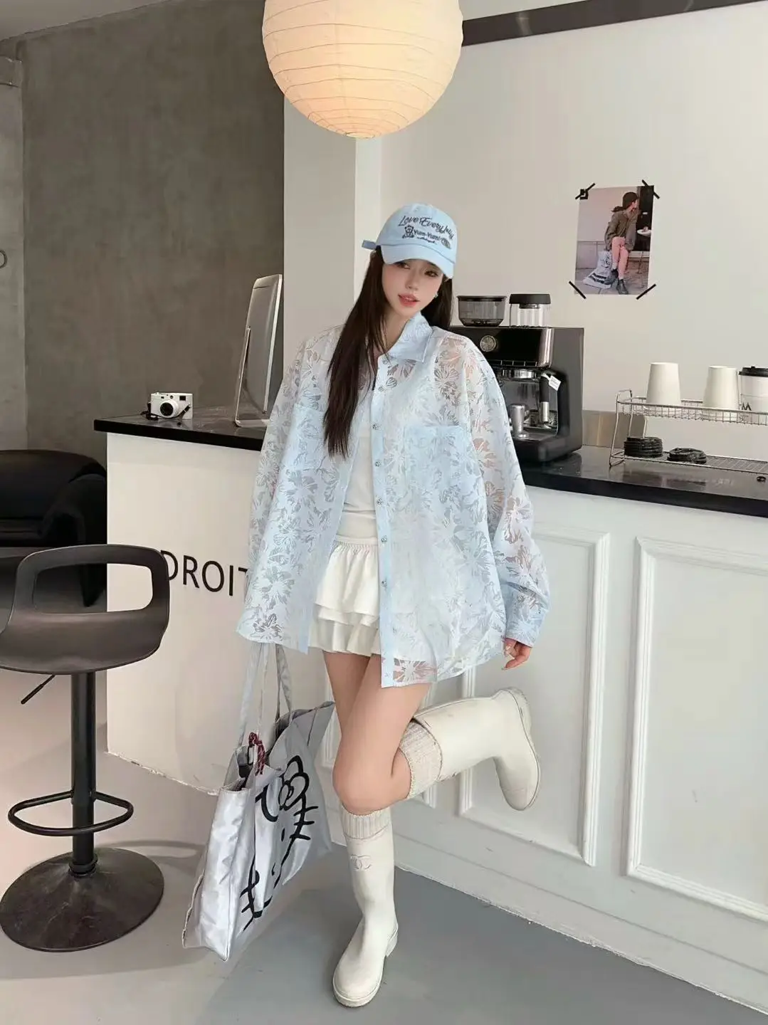 Fashionable Heavy-Duty Rhinestone Embellished Button-Up Collar Jacket Women's Summer 2026 New Arrival Long Sleeve Floral Embr...
Fashionable Heavy-Duty Rhinestone Embellished Button-Up Collar Jacket Women's Summer 2026 New Arrival Long Sleeve Floral Embr...