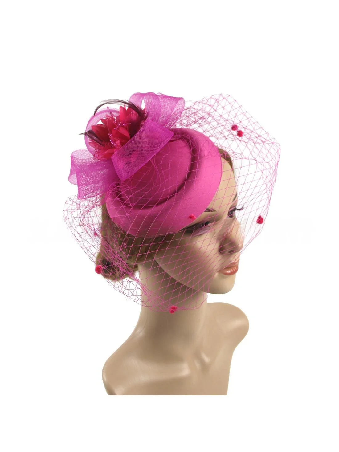 Bride's Vintage Feather Hair Accory Racing Hat Banana Clip Faionable Wedding Headwear Net Lace Hair Decoration 
Bride's Vintage Feather Hair Accory Racing Hat Banana Clip Faionable Wedding Headwear Net Lace Hair Decoration