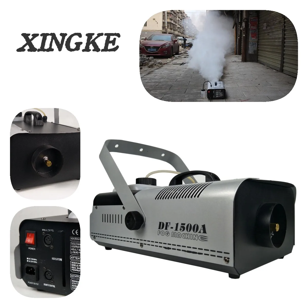 2Pcs/Lot Stage Effect Equipment Smoke fog machine led colorful 1500w fogger machine remote smoke fog machine
2Pcs/Lot Stage Effect Equipment Smoke fog machine led colorful 1500w fogger machine remote smoke fog machine