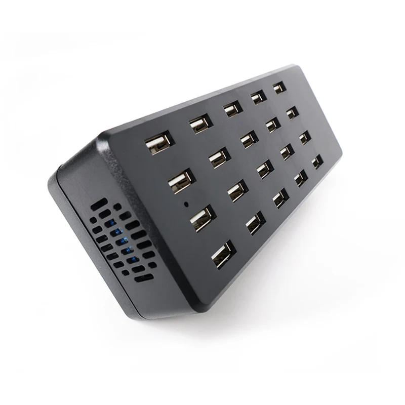Пластиковый промышленный USB-зарядный блок, 20-многопортовая USB-зарядная станция
Пластиковый промышленный USB-зарядный блок, 20-многопортовая USB-зарядная станция