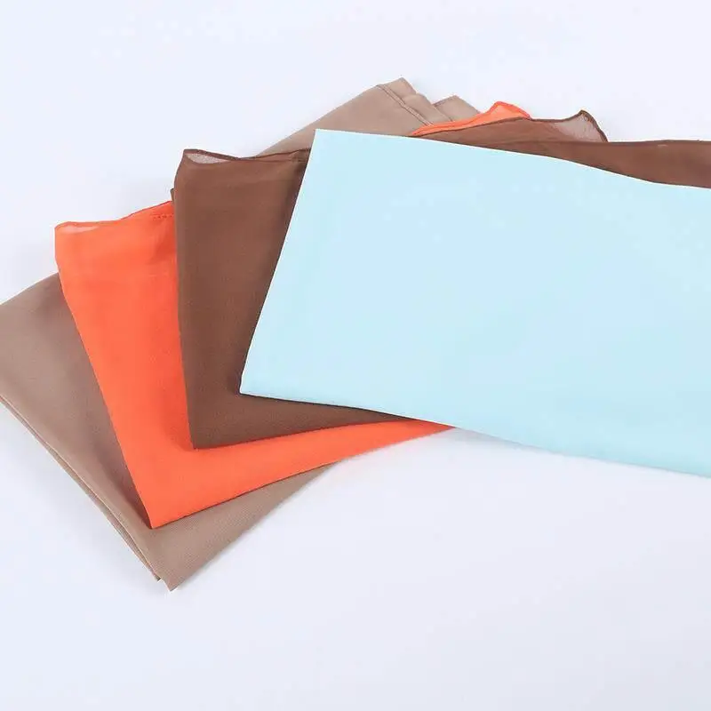 New Color Scarf Pearl Chiffon Bubble Headscarf Summer Season Fashionable Women's Accessories Pure Color Shawl
New Color Scarf Pearl Chiffon Bubble Headscarf Summer Season Fashionable Women's Accessories Pure Color Shawl
