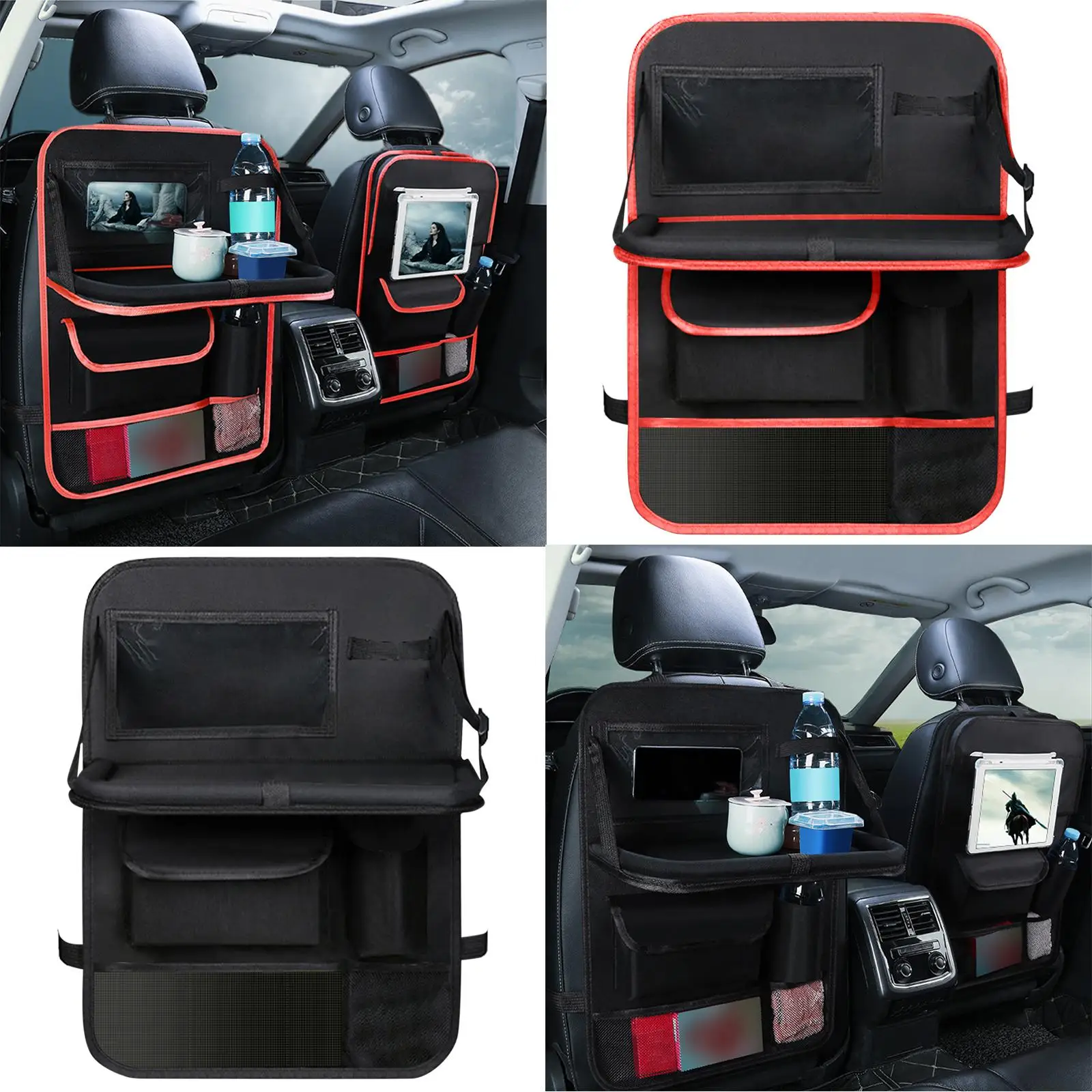 Автомобильный органайзер на заднее сиденье, водонепроницаемые карманы для хранения, складной поднос для стола, держатель для сенсорного экрана для аксессуаров для автомобиля
Автомобильный органайзер на заднее сиденье, водонепроницаемые карманы для хранения, складной поднос для стола, держатель для сенсорного экрана для аксессуаров для автомобиля