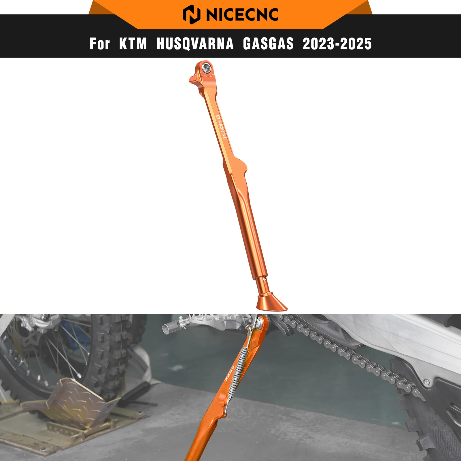 NICECNC For KTM EXC 300 2024 2025 Adjustable Kickstand Sidestand For KTM EXC-F 350 XCW XCW-F Husqvarna TE300 FE450 GasGas EC300
NICECNC For KTM EXC 300 2024 2025 Adjustable Kickstand Sidestand For KTM EXC-F 350 XCW XCW-F Husqvarna TE300 FE450 GasGas EC300
