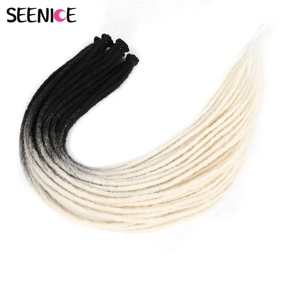 24Inch Synthetic Dreadlock Extensions Ombre White Handmade Straight Crochet Hair Dread Extension Crochet Braids For Black Women
24Inch Synthetic Dreadlock Extensions Ombre White Handmade Straight Crochet Hair Dread Extension Crochet Braids For Black Women
