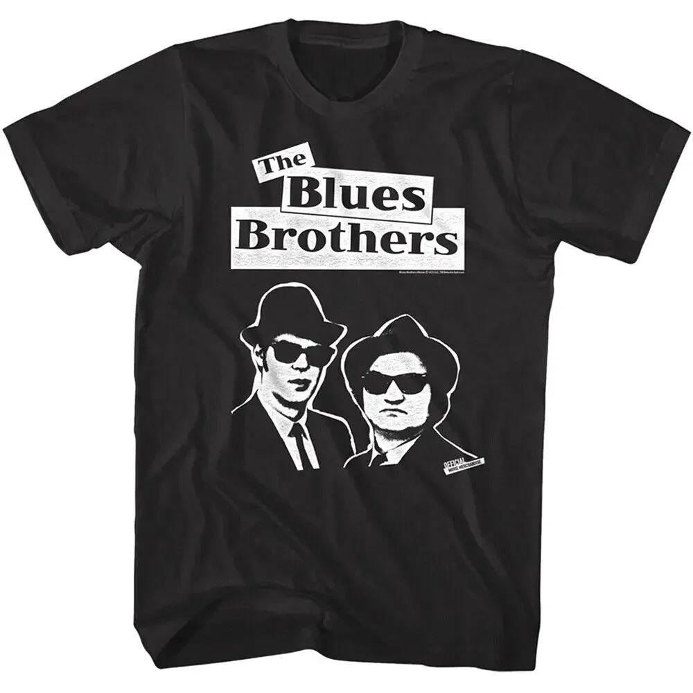 Blues Brothers Stencil Logo Men's T Shirt Jake & Elwood Belushi Aykroyd Chicago
Blues Brothers Stencil Logo Men's T Shirt Jake & Elwood Belushi Aykroyd Chicago