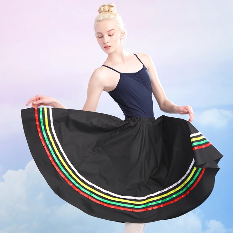 Женская танцевальная юбка с эластичным поясом, балетная юбка, черная юбка с персонажем, юбка для выступления на сцене, танцевальный костюм для взрослых
Женская танцевальная юбка с эластичным поясом, балетная юбка, черная юбка с персонажем, юбка для выступления на сцене, танцевальный костюм для взрослых