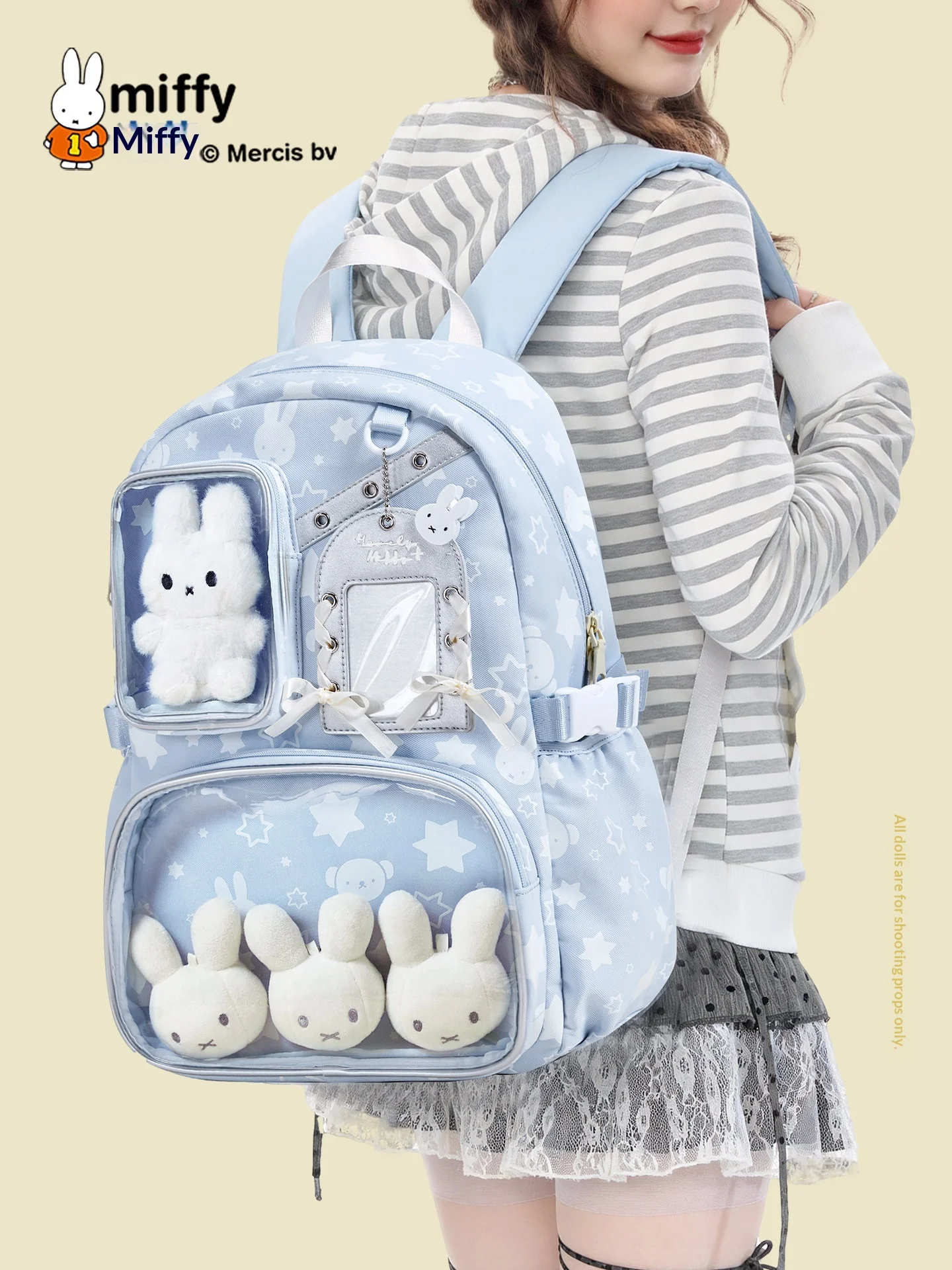 Genuine New 2026 Miffy Printed Large Capacity Cute Fashion School Backpack For High School College Students Daily Use
Genuine New 2026 Miffy Printed Large Capacity Cute Fashion School Backpack For High School College Students Daily Use