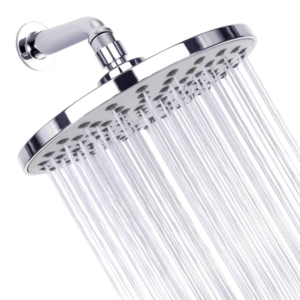 8 Inch Round Round Shower Head Chrome Plated Finish Premium Material Chrome Plated Shower Head Long Service Life
8 Inch Round Round Shower Head Chrome Plated Finish Premium Material Chrome Plated Shower Head Long Service Life