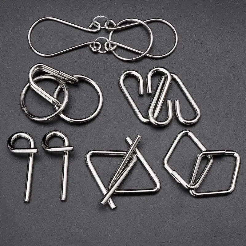 Difficult Luban Locks Hole Open Locks Rings Solving Skills Nine Links Full Set of Educational Toys Challenge Your Mind
Difficult Luban Locks Hole Open Locks Rings Solving Skills Nine Links Full Set of Educational Toys Challenge Your Mind