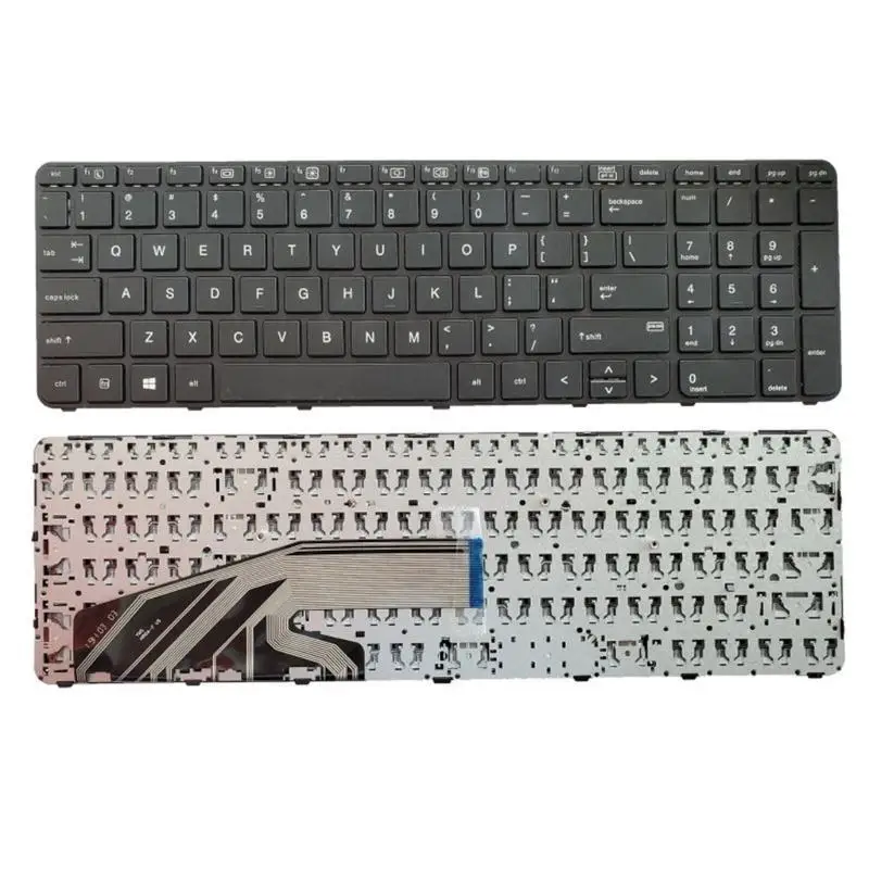 652F NEW Genuine US Keyboard for HP PROBOOK 450 G3 455 G3 650 G3 KEYBOARD BACKLIT Optional with Frame US Keyboards
652F NEW Genuine US Keyboard for HP PROBOOK 450 G3 455 G3 650 G3 KEYBOARD BACKLIT Optional with Frame US Keyboards