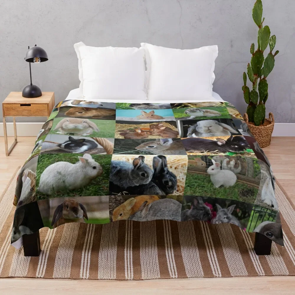 Rabbits Throw Blanket Foldable Soft Warm Blanket for Outdoor Use
Rabbits Throw Blanket Foldable Soft Warm Blanket for Outdoor Use