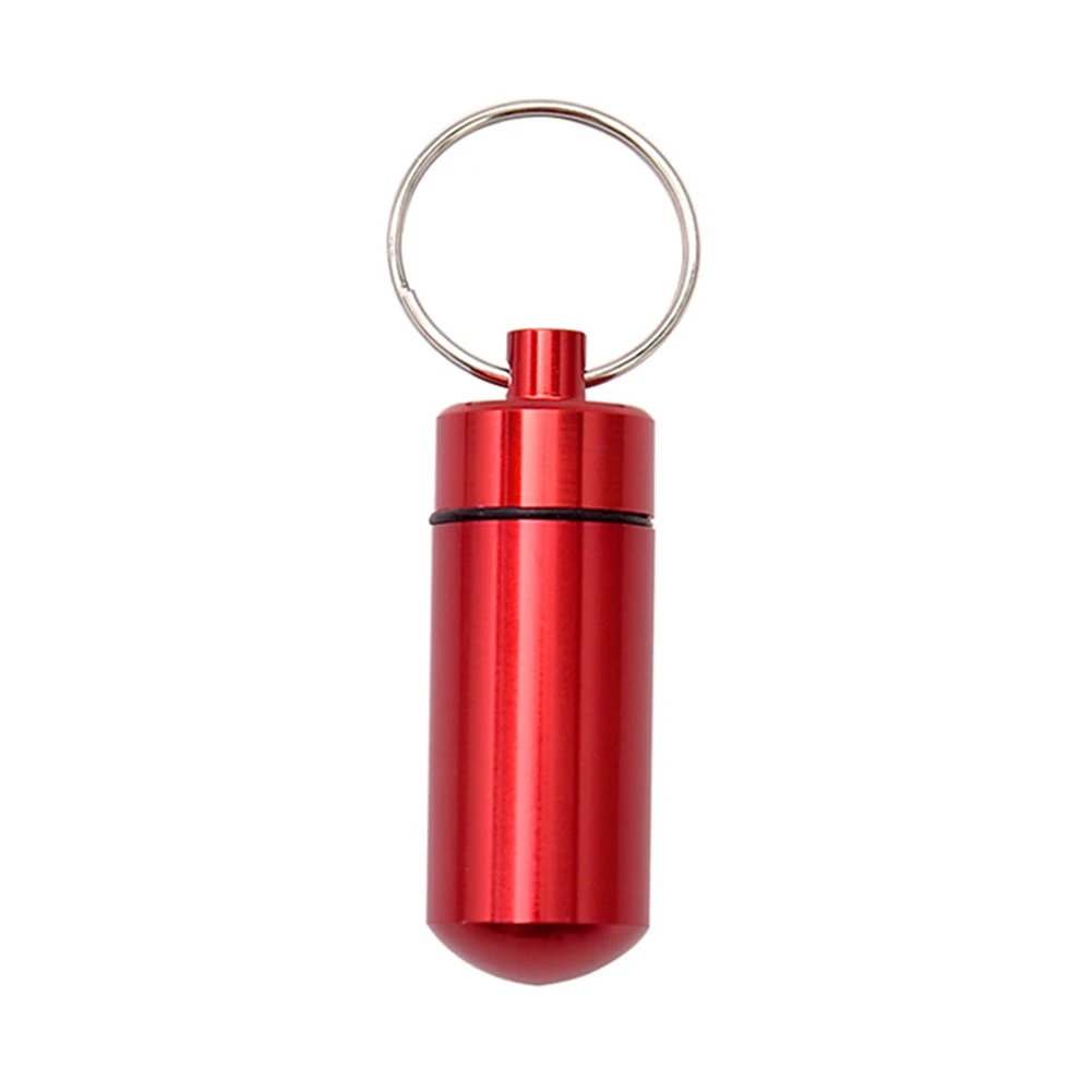 Keychain Storage Box Aluminum Keychain Pill Box Mini Pill Box Container Waterproof Outdoor Hunting Fishing Camping Accessories
Keychain Storage Box Aluminum Keychain Pill Box Mini Pill Box Container Waterproof Outdoor Hunting Fishing Camping Accessories