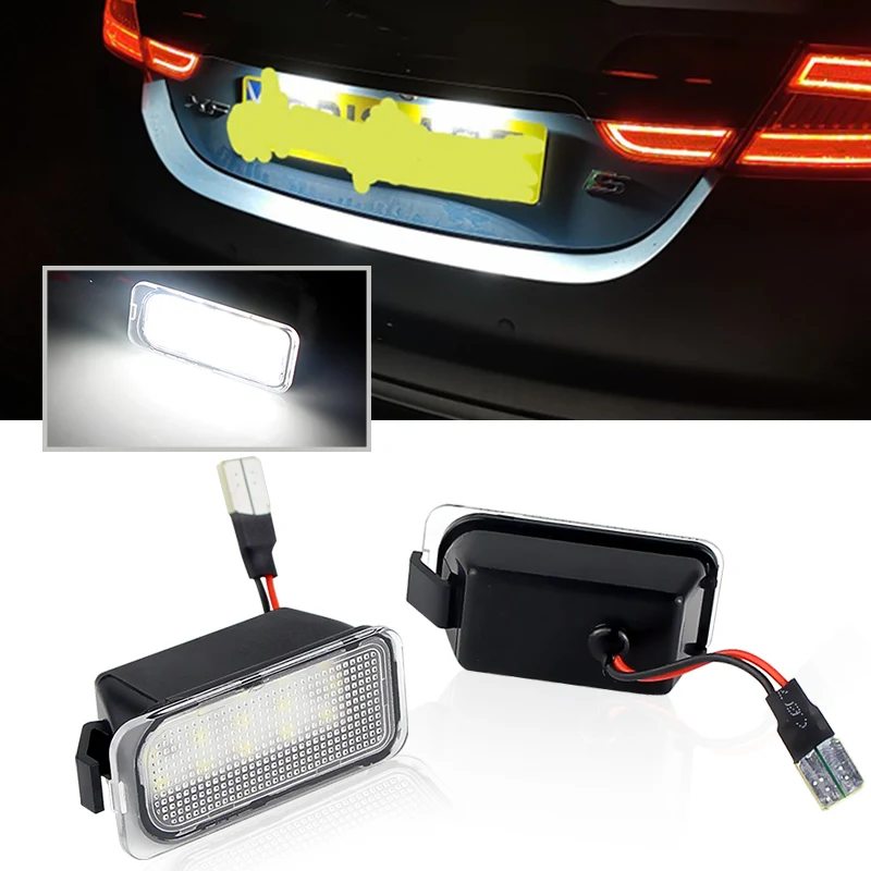 2Pcs White LED License Number Plate Light For Ford Tourneo Transit Connect Courier Custom Jaguar XJ XF 2008-2015
2Pcs White LED License Number Plate Light For Ford Tourneo Transit Connect Courier Custom Jaguar XJ XF 2008-2015