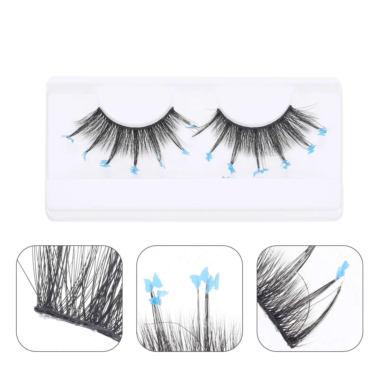 1Pair Colored 3D False Eyelashes Long Natural Fake Lash Extensions for Women Makeup Lashes for Party Date Daily Use
1Pair Colored 3D False Eyelashes Long Natural Fake Lash Extensions for Women Makeup Lashes for Party Date Daily Use