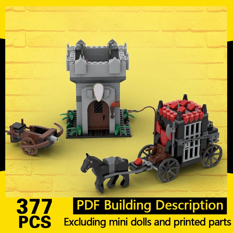 Medieval Castle Model MOC Building Bricks Tower With Wagon And Ballista Modular Technology Gifts Holiday Assemble Children Toys
Medieval Castle Model MOC Building Bricks Tower With Wagon And Ballista Modular Technology Gifts Holiday Assemble Children Toys
