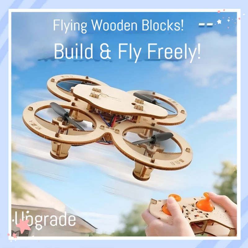 Generic Diy Wooden Assembly Drone Remote Control Quadcopter Handmade Model Aircraft Flying Hobby Kit For Outdoor Enthusiast
Generic Diy Wooden Assembly Drone Remote Control Quadcopter Handmade Model Aircraft Flying Hobby Kit For Outdoor Enthusiast
