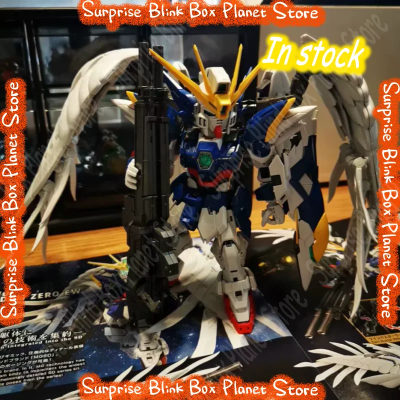 Genuine Bandai MGSD Wing Zero EW Transformable Mobile Suit Assembly Action Model Kit For Anime Hobby Collection Adult Collectors
Genuine Bandai MGSD Wing Zero EW Transformable Mobile Suit Assembly Action Model Kit For Anime Hobby Collection Adult Collectors
