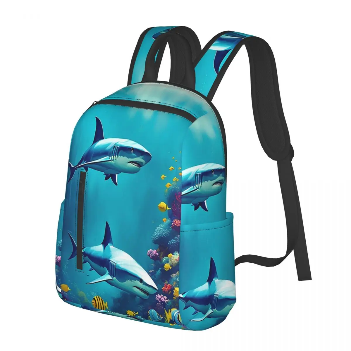 Deep Sea Shark Group Student Backpack School Bag Hiking Travel Daypack for Men Women Bookbag Shoulder Bags
Deep Sea Shark Group Student Backpack School Bag Hiking Travel Daypack for Men Women Bookbag Shoulder Bags
