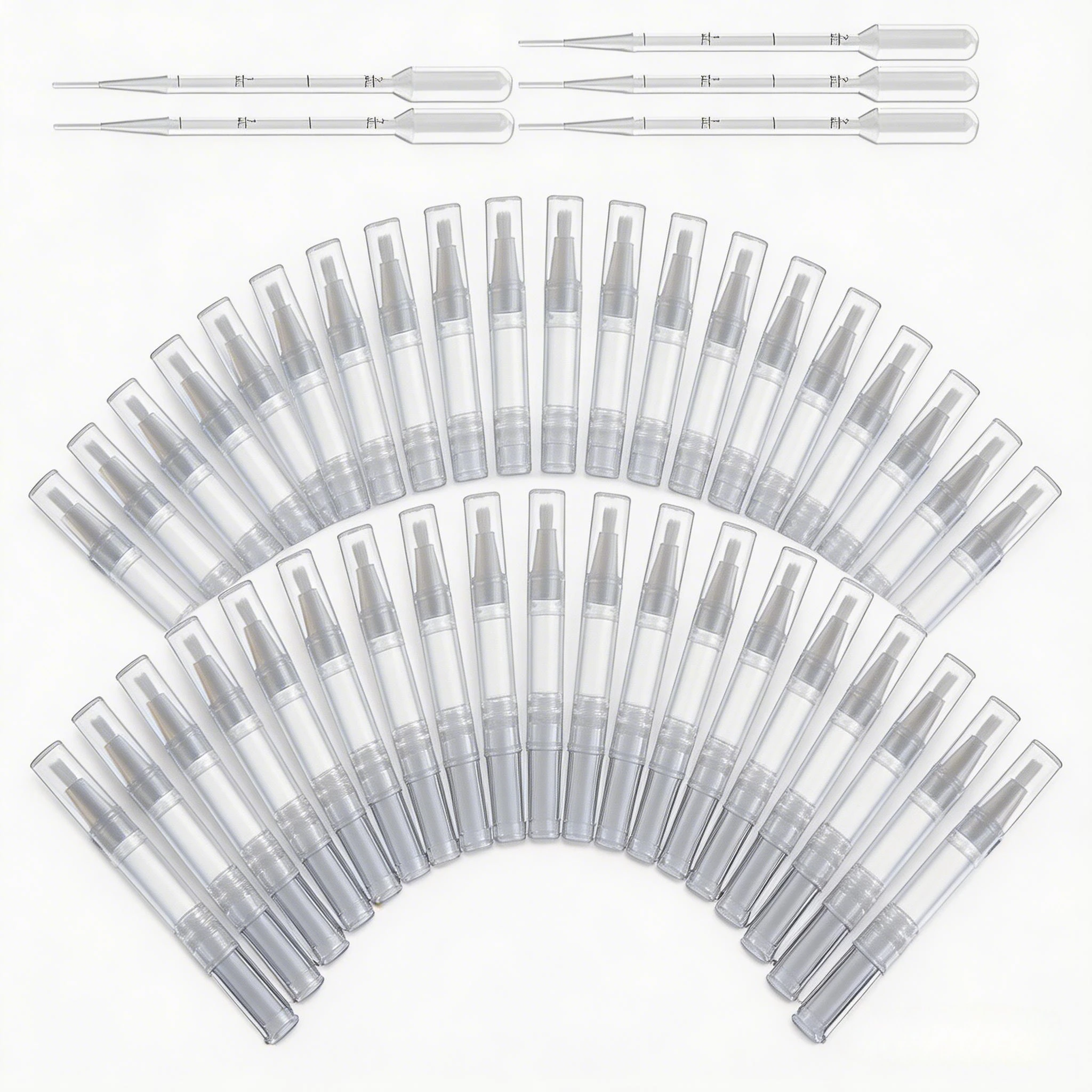 50Pcs 3ML/5ML Empty Nail Pen Cosmetic Container Makeup Foundation Make-up Brush Tube Transparent Twist Brush with Cover
50Pcs 3ML/5ML Empty Nail Pen Cosmetic Container Makeup Foundation Make-up Brush Tube Transparent Twist Brush with Cover