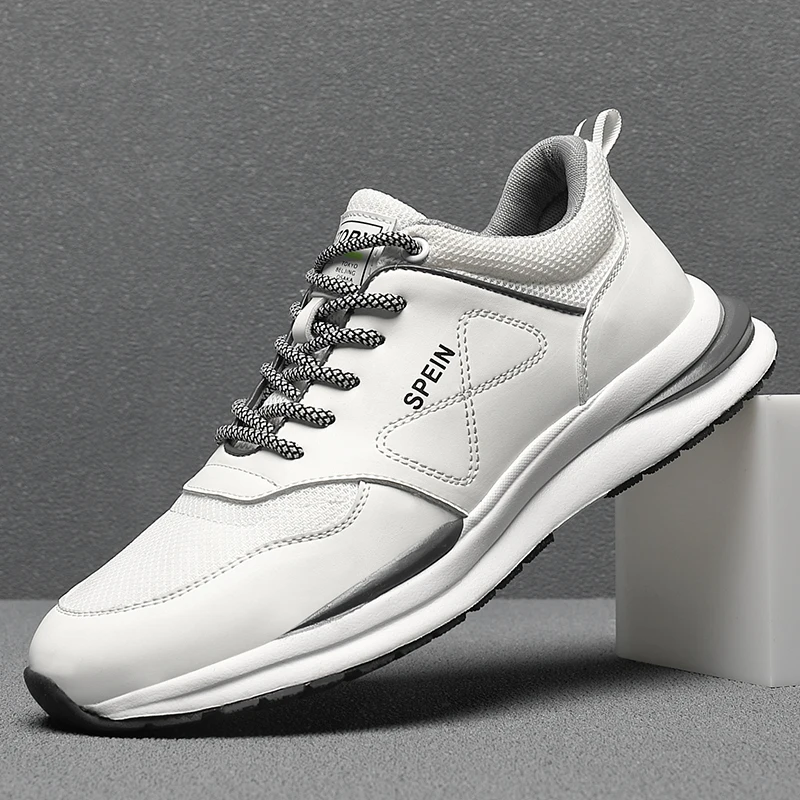 Men Shoes genuine Leather Platform Casual Shoes for Men Fashion Comfortable Tennis Shoe Male white Shoes men sneakers
Men Shoes genuine Leather Platform Casual Shoes for Men Fashion Comfortable Tennis Shoe Male white Shoes men sneakers