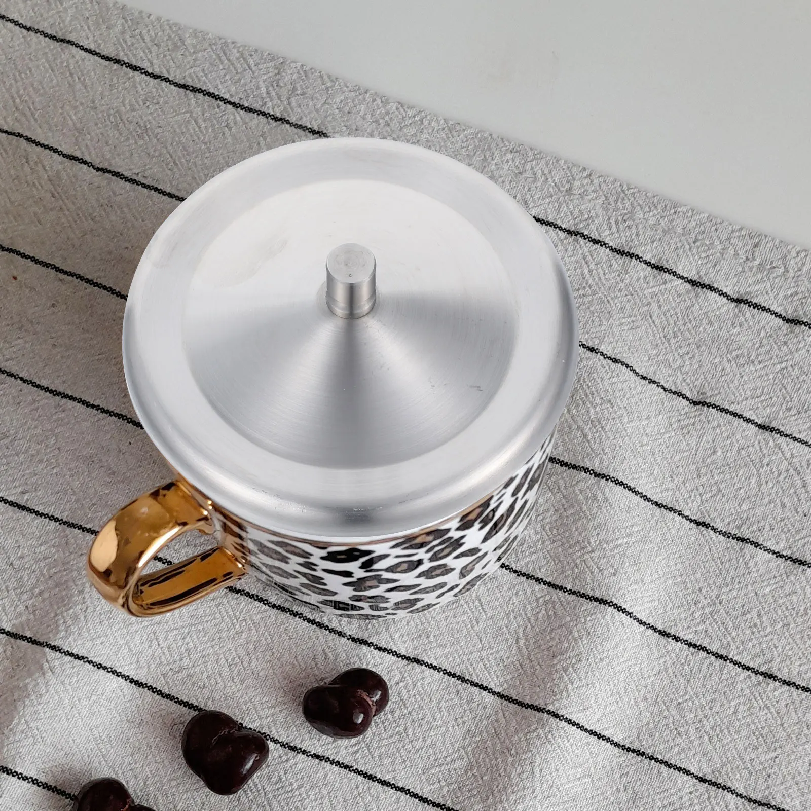 5pcs Stainless Steel Cup Lid Reusable Safe Tight Seal Dustproof Leakproof Home Coffee Mugs Kitchen Bar Supplies
5pcs Stainless Steel Cup Lid Reusable Safe Tight Seal Dustproof Leakproof Home Coffee Mugs Kitchen Bar Supplies