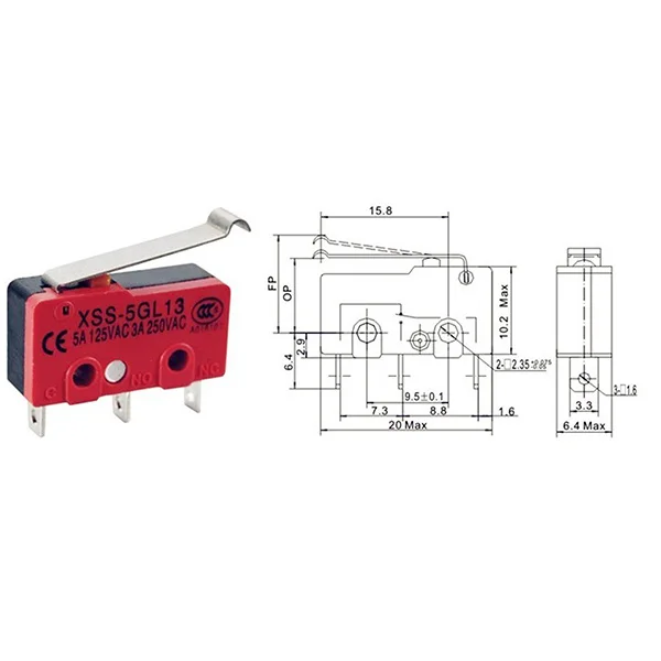 5 шт., миниатюрный переключатель с микро-имитацией роликового рычага Spdt, пластик, металл, красный, черный, серебристый, Xss-5Gl13, микро-выключатели для
5 шт., миниатюрный переключатель с микро-имитацией роликового рычага Spdt, пластик, металл, красный, черный, серебристый, Xss-5Gl13, микро-выключатели для
