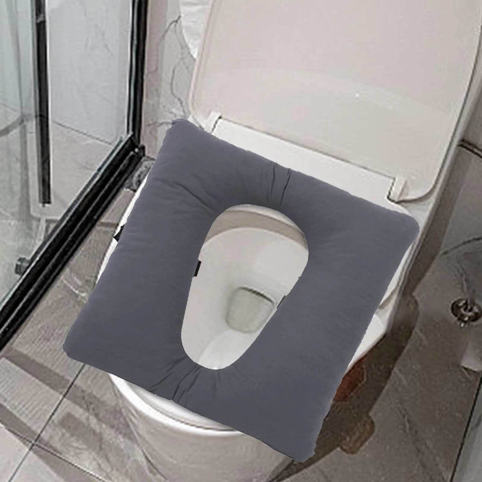 Bedside Commode Cushion Padded Bathroom Attachment with Fixing Straps Soft Toilet Seat Cushion Thickened for Disabled Elderly
Bedside Commode Cushion Padded Bathroom Attachment with Fixing Straps Soft Toilet Seat Cushion Thickened for Disabled Elderly