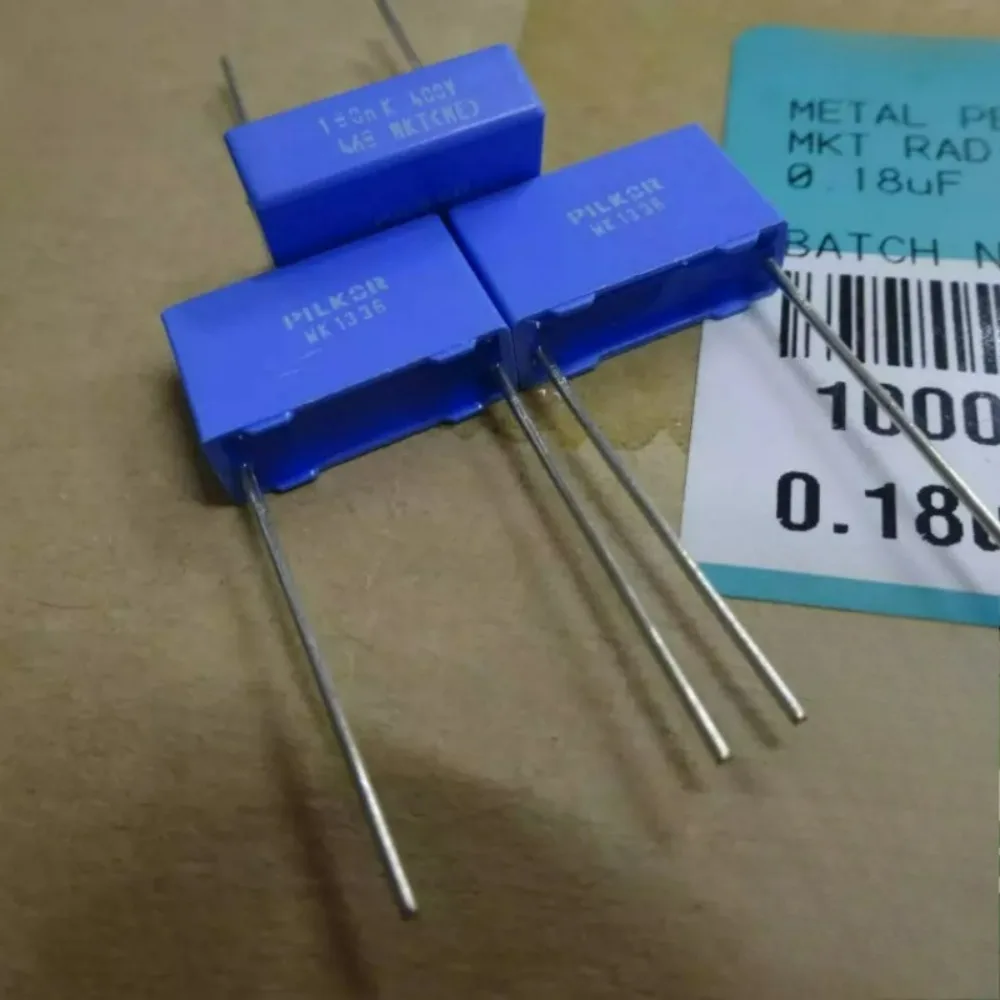 10pcs/lot MKT468 0.18uf 400V 180nF u18 184 Brand New 15mm Film Capacitor
10pcs/lot MKT468 0.18uf 400V 180nF u18 184 Brand New 15mm Film Capacitor