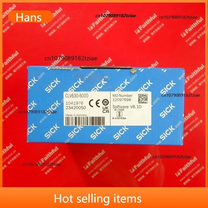 2026 Hot Item Sick CLV630-6000 New Industrial Barcode Scanning Sensor 1041976
2026 Hot Item Sick CLV630-6000 New Industrial Barcode Scanning Sensor 1041976