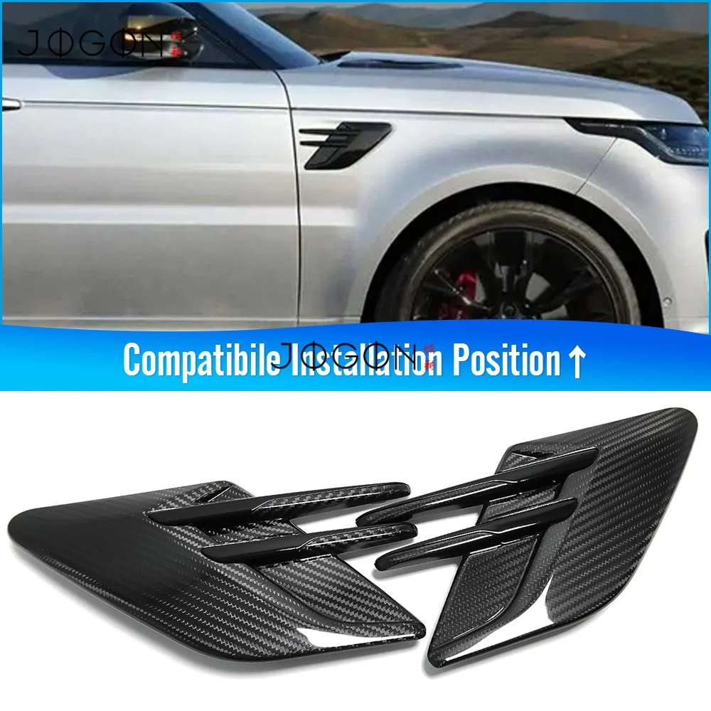 Replacement For Land Rover Range Rover Sport 2018-2021 2Pcs Real Carbon Fiber Car Side Fender Air Vent Cover Trim Accessories
Replacement For Land Rover Range Rover Sport 2018-2021 2Pcs Real Carbon Fiber Car Side Fender Air Vent Cover Trim Accessories
