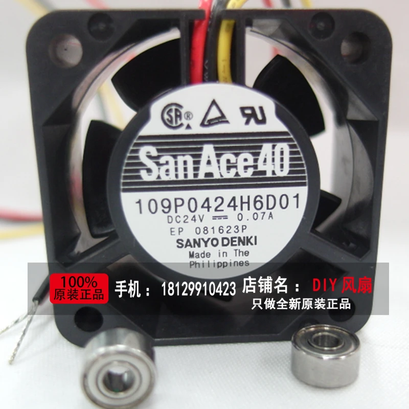 НОВЫЙ SANYO DENKI SAN ACE 109P0424H6D01 DENKI ДЛЯ FANUC 4020 24 В охлаждающий вентилятор
НОВЫЙ SANYO DENKI SAN ACE 109P0424H6D01 DENKI ДЛЯ FANUC 4020 24 В охлаждающий вентилятор