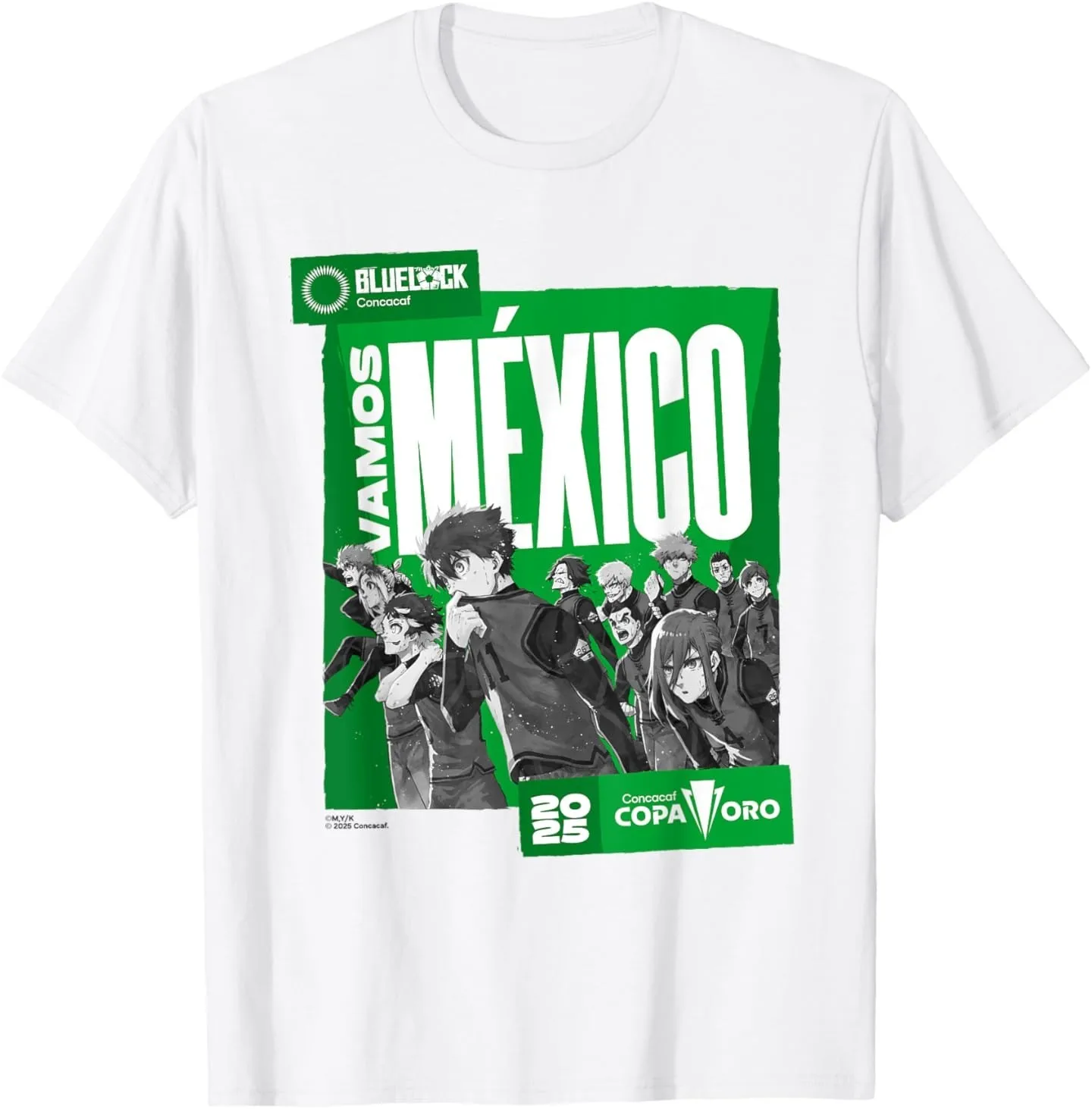 Blue Lock x Concacaf Team Z Gold Cup 2025 Standard T-Shirt Kawaii Anime T-Shirt Tops For Girls Men's Clothing Deals
Blue Lock x Concacaf Team Z Gold Cup 2025 Standard T-Shirt Kawaii Anime T-Shirt Tops For Girls Men's Clothing Deals