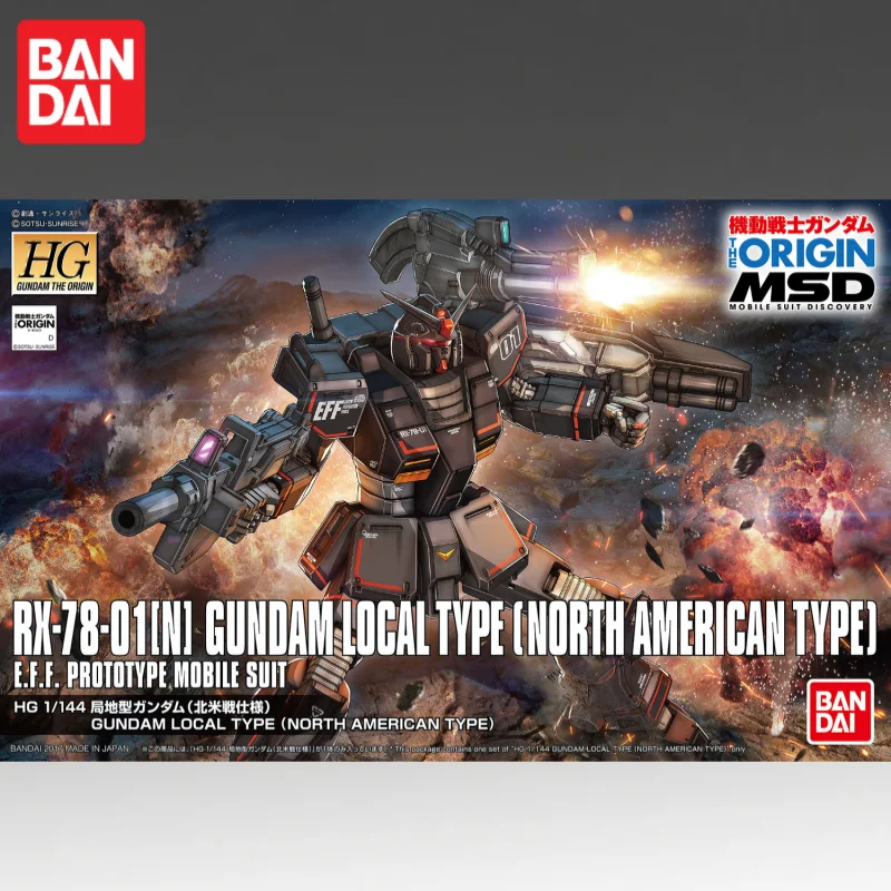 В наличии: Оригинальная модель Bandai HG 1/144 Gundam Local Type, новая, в коробке, фигурка аниме-персонажа, игрушка-модель.
В наличии: Оригинальная модель Bandai HG 1/144 Gundam Local Type, новая, в коробке, фигурка аниме-персонажа, игрушка-модель.