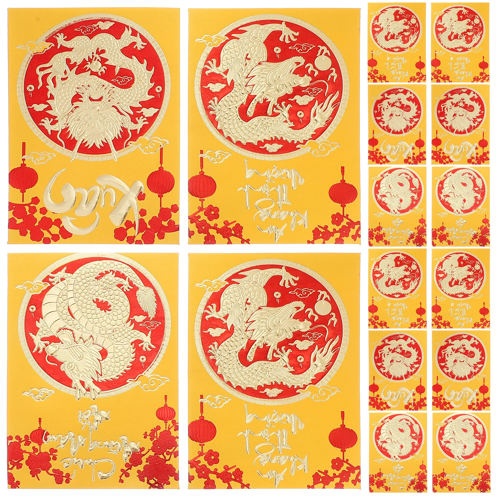 30pcs Red Envelopes 2024 Dragon Luck Bags New Year Gift Pocket Paper Envelope Spring Festival Chinese Style Lunar Envelopes
30pcs Red Envelopes 2024 Dragon Luck Bags New Year Gift Pocket Paper Envelope Spring Festival Chinese Style Lunar Envelopes