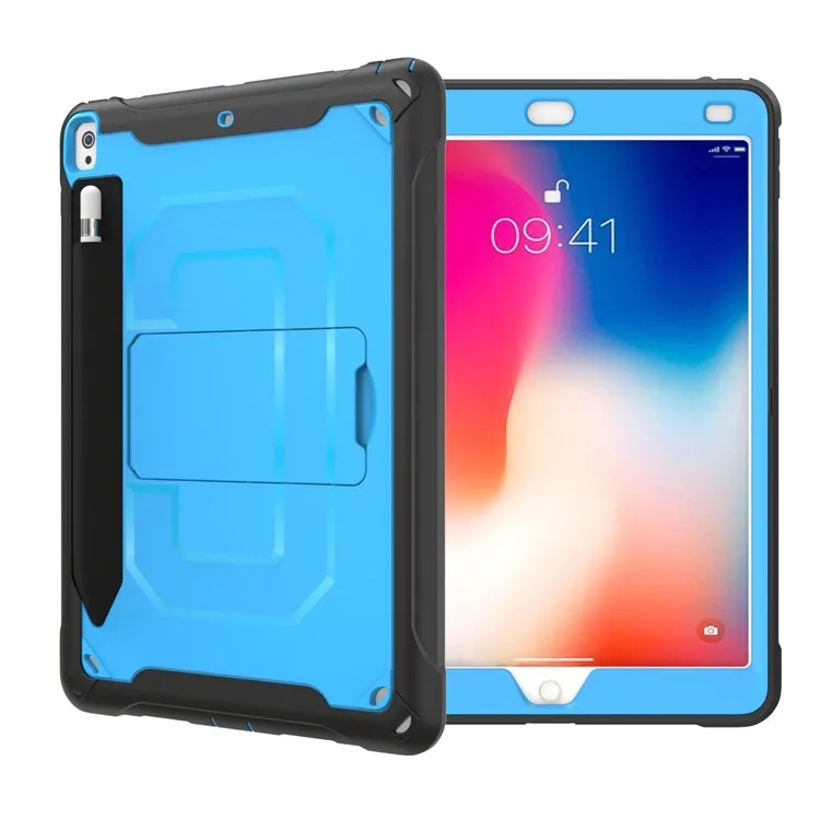PC + TPU Hybrid Protective Case with Kickstand for iPad Air 10.5 inch (2019) - Blue
PC + TPU Hybrid Protective Case with Kickstand for iPad Air 10.5 inch (2019) - Blue