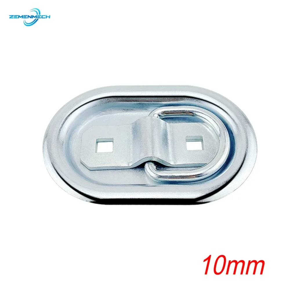 10mm Solid Steel Tie Down Lashing D Ring Strap Rope Deck Point Anchor Folding Pad Eye for Trailers Van Boat RV Camper Caravan
10mm Solid Steel Tie Down Lashing D Ring Strap Rope Deck Point Anchor Folding Pad Eye for Trailers Van Boat RV Camper Caravan
