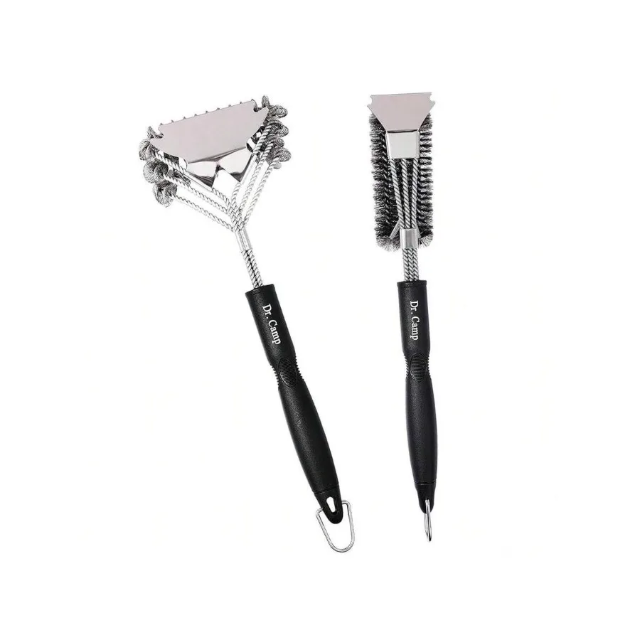 【New style】2 PCS Stainless Steel BBQ Grill Brush, BBQ Brush, Grill Scraper, Grill Brush For Outdoot, Grill Cleaning Brush, Barb
【New style】2 PCS Stainless Steel BBQ Grill Brush, BBQ Brush, Grill Scraper, Grill Brush For Outdoot, Grill Cleaning Brush, Barb