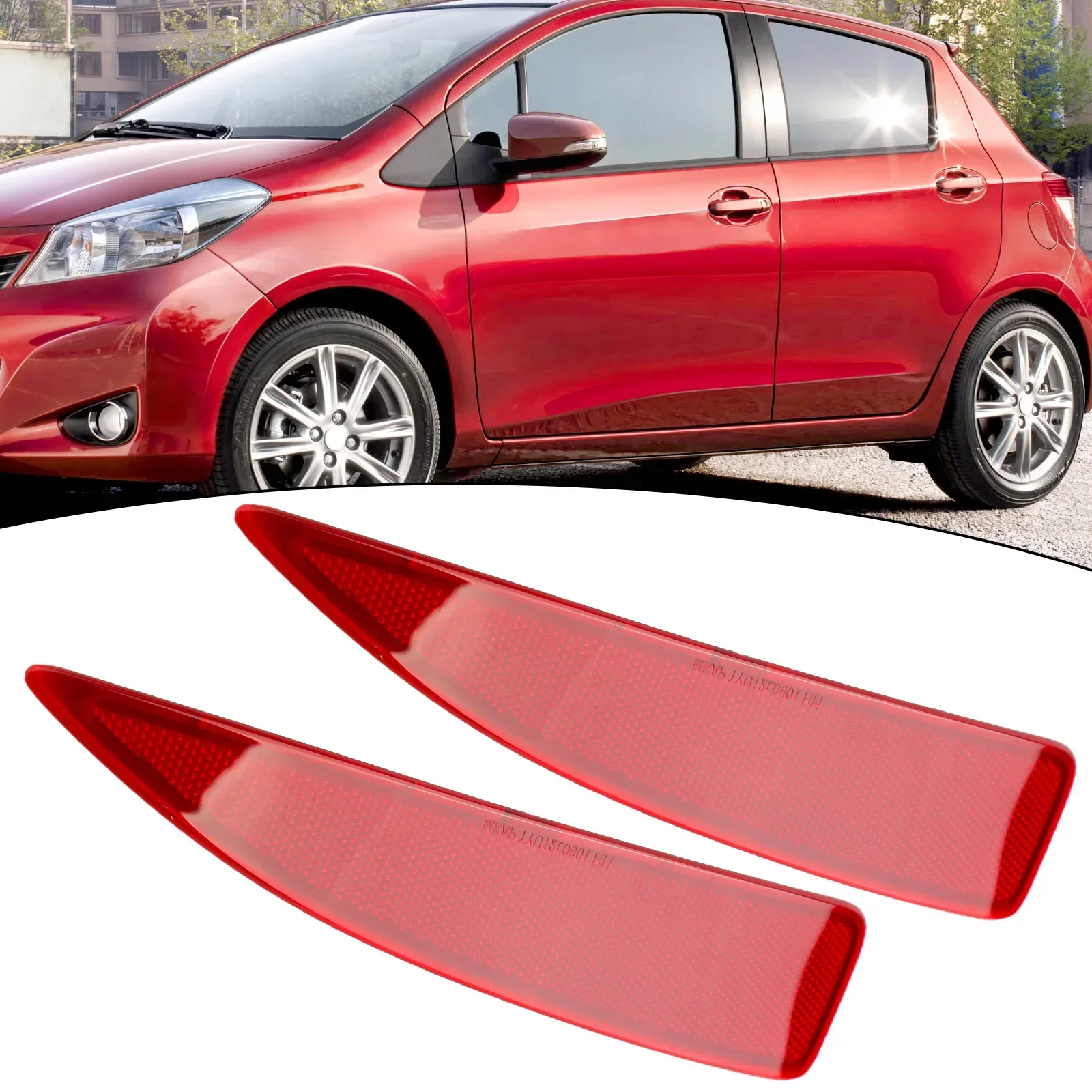Маркер отражателя заднего бампера подходит для Yaris 2012 2013 2014, левый и правый автомобильный отражатель заднего бампера, крышка объектива
Маркер отражателя заднего бампера подходит для Yaris 2012 2013 2014, левый и правый автомобильный отражатель заднего бампера, крышка объектива