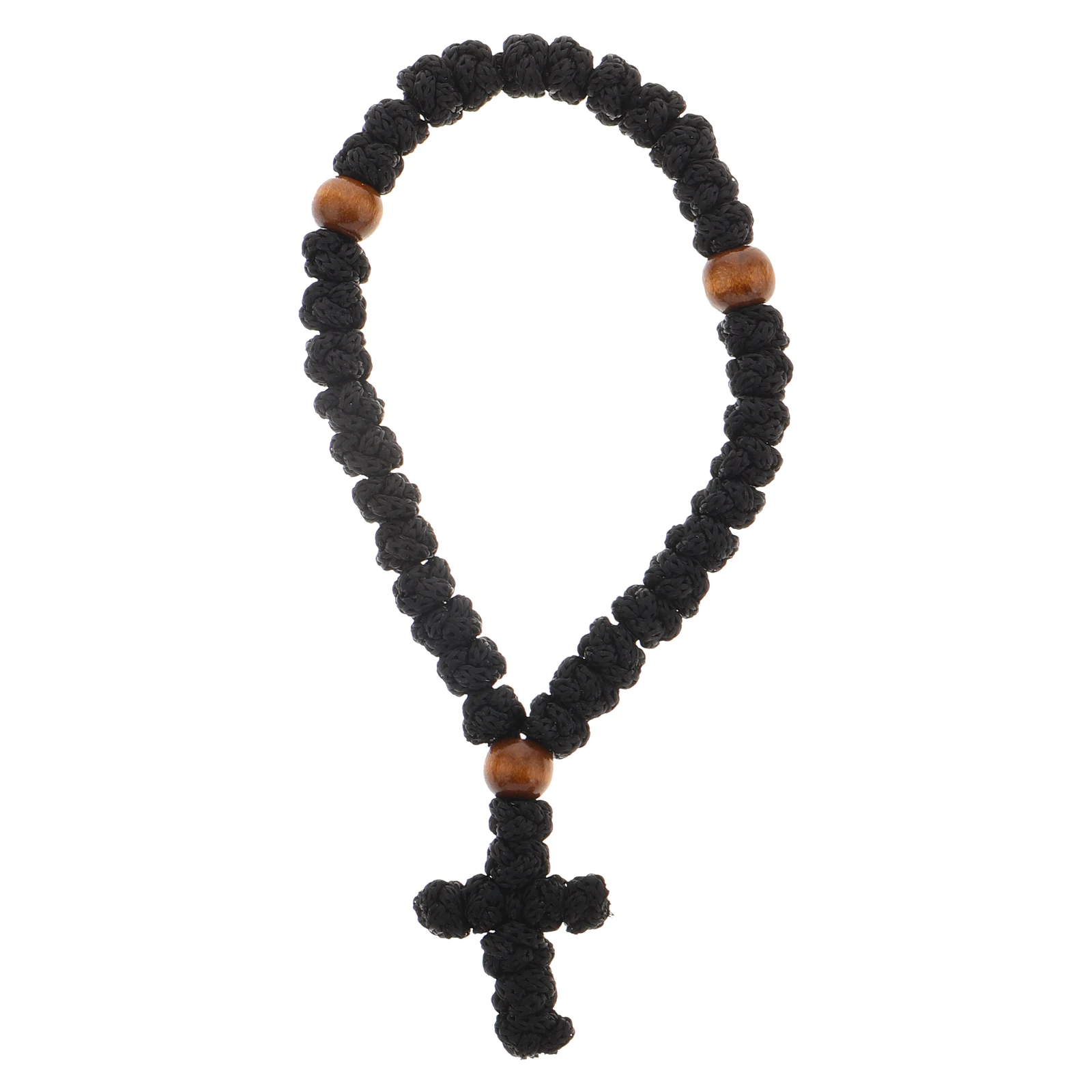Cross Faith Bracelet Wooden Prayer Beads Religious Rosary Wristband Braided String Meditation Jewelry For Men Women 
Cross Faith Bracelet Wooden Prayer Beads Religious Rosary Wristband Braided String Meditation Jewelry For Men Women