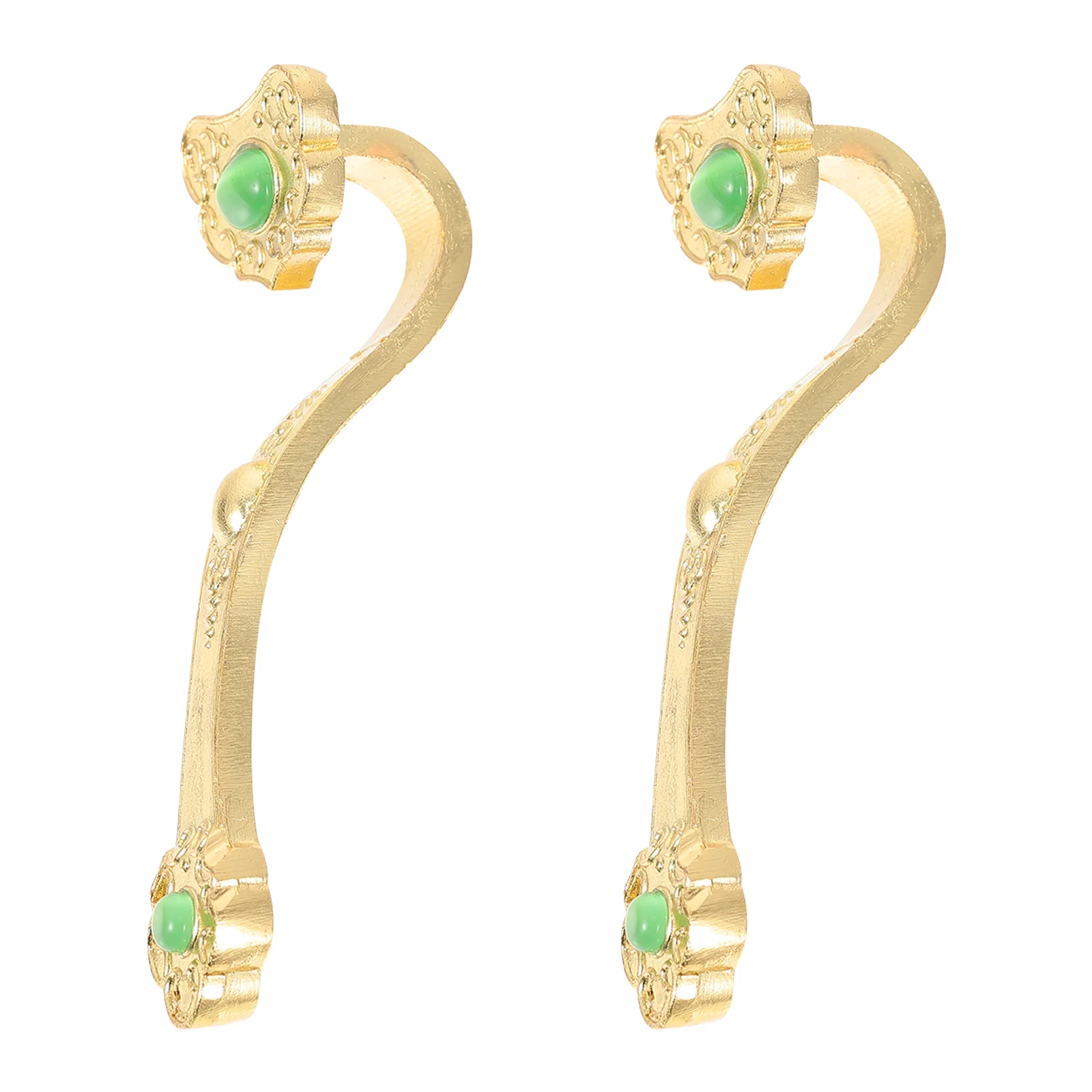2 Pcs Home Accessories Zinc Alloy Ornaments Green Decor Ruyi Adorn Work Portable Monitor
2 Pcs Home Accessories Zinc Alloy Ornaments Green Decor Ruyi Adorn Work Portable Monitor