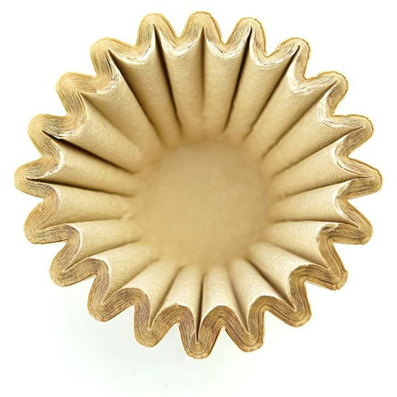 50Pcs Pour Over Wave Coffee Filter Papers,45mm Bottom Cake Shape Natural Wood Pulp, Fit 1-2 Cup Wave Dripper, No Sediment
50Pcs Pour Over Wave Coffee Filter Papers,45mm Bottom Cake Shape Natural Wood Pulp, Fit 1-2 Cup Wave Dripper, No Sediment