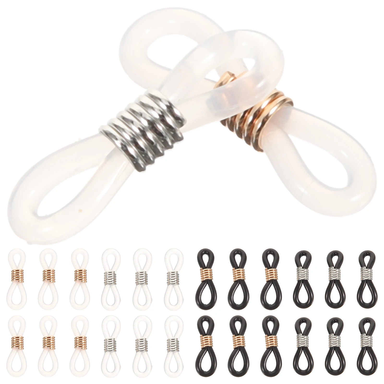 Eyeglasses Chain Accessories Non-Slip Silicone Ring Eyeglass Holder Buckle Strap Retainer Loops Circle Hook Glasses Cord Durabl
Eyeglasses Chain Accessories Non-Slip Silicone Ring Eyeglass Holder Buckle Strap Retainer Loops Circle Hook Glasses Cord Durabl
