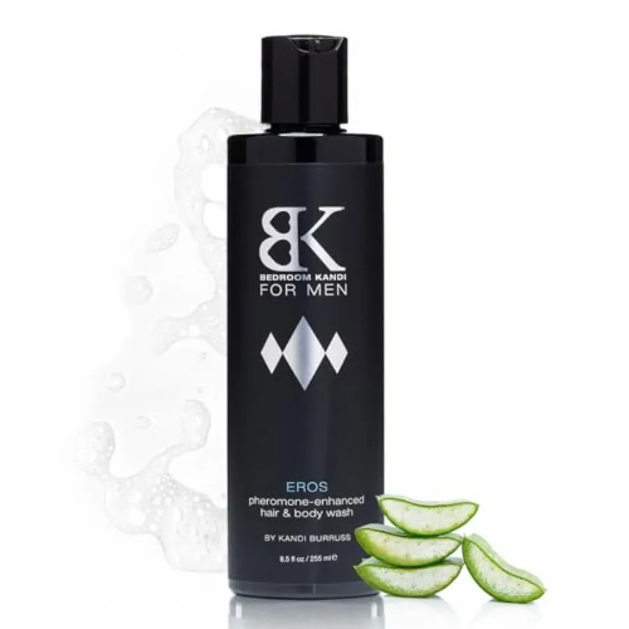 Bedroom Kandi for Men Body Wash 8.5 Fl Oz Pheromone Infused Moisturizing and Deodorizing Formula with Aloe, Shea Butter and Ess
Bedroom Kandi for Men Body Wash 8.5 Fl Oz Pheromone Infused Moisturizing and Deodorizing Formula with Aloe, Shea Butter and Ess
