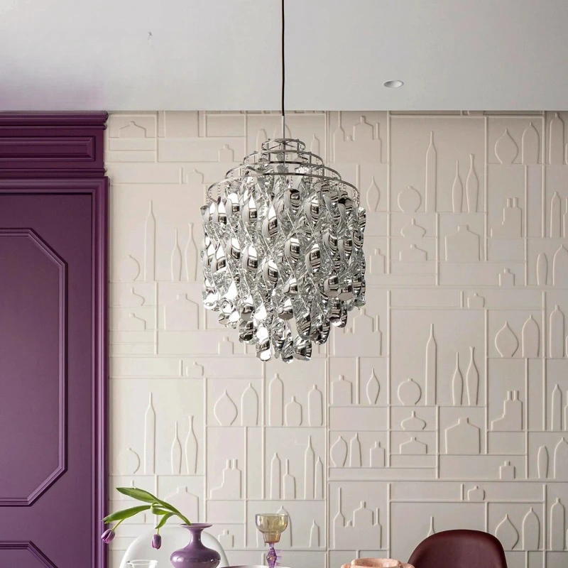 Danish Bauhaus restaurant chandelier designer light luxury spiral waterfall living room lamp
Danish Bauhaus restaurant chandelier designer light luxury spiral waterfall living room lamp