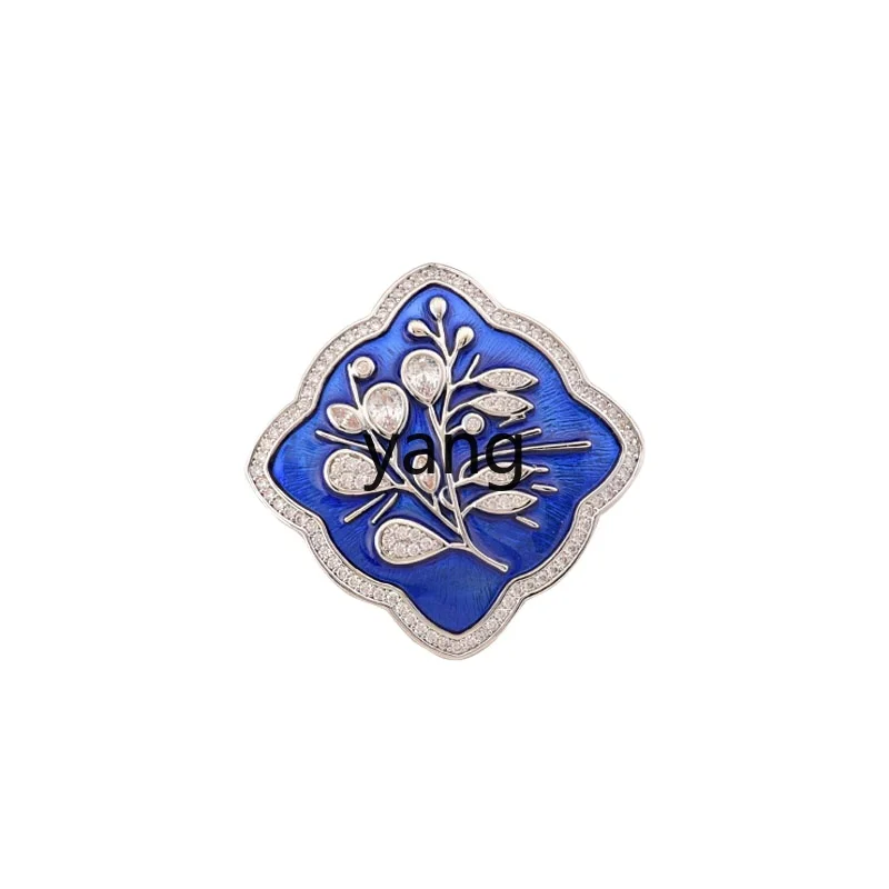 LMM Oriental elegant square zircon orchid brooch cheongsam coat neckline embellishment
LMM Oriental elegant square zircon orchid brooch cheongsam coat neckline embellishment