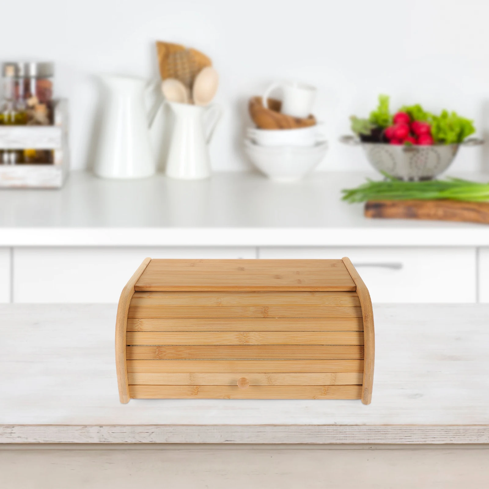 Bamboo Bread Box Large Capacity Wooden Kitchen Food Storage Container Home Bakery Organizer Ideal for Snacks Fruits Kitchenware
Bamboo Bread Box Large Capacity Wooden Kitchen Food Storage Container Home Bakery Organizer Ideal for Snacks Fruits Kitchenware