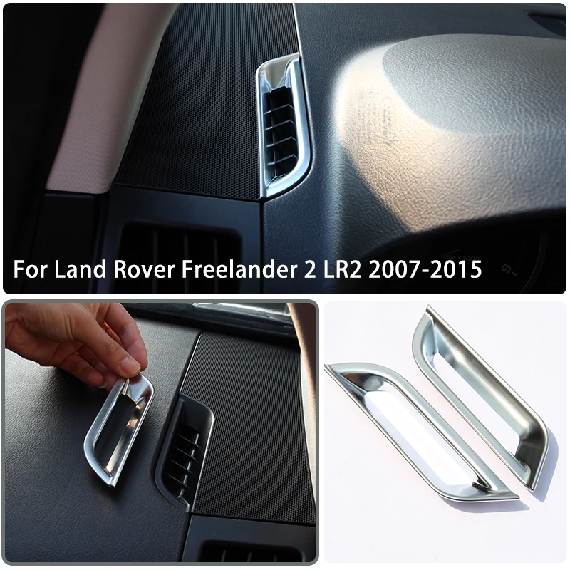 For Land Rover Freelander 2 LR2 2007-2015 ABS Chrome Car dashboard air vent decorative frame Cover Trim Car Interior Accessory
For Land Rover Freelander 2 LR2 2007-2015 ABS Chrome Car dashboard air vent decorative frame Cover Trim Car Interior Accessory
