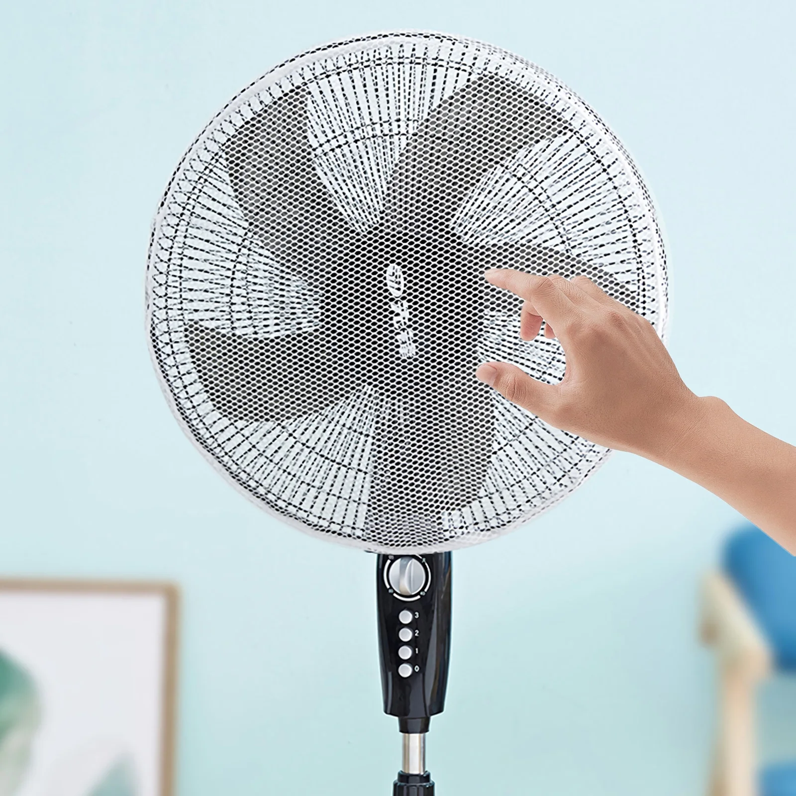 Electric Fan Guard Mesh Cover Safety Protector Child Proof Dust Net Washable Durable Stretchy Easy Install Reusable Fan Safety
Electric Fan Guard Mesh Cover Safety Protector Child Proof Dust Net Washable Durable Stretchy Easy Install Reusable Fan Safety