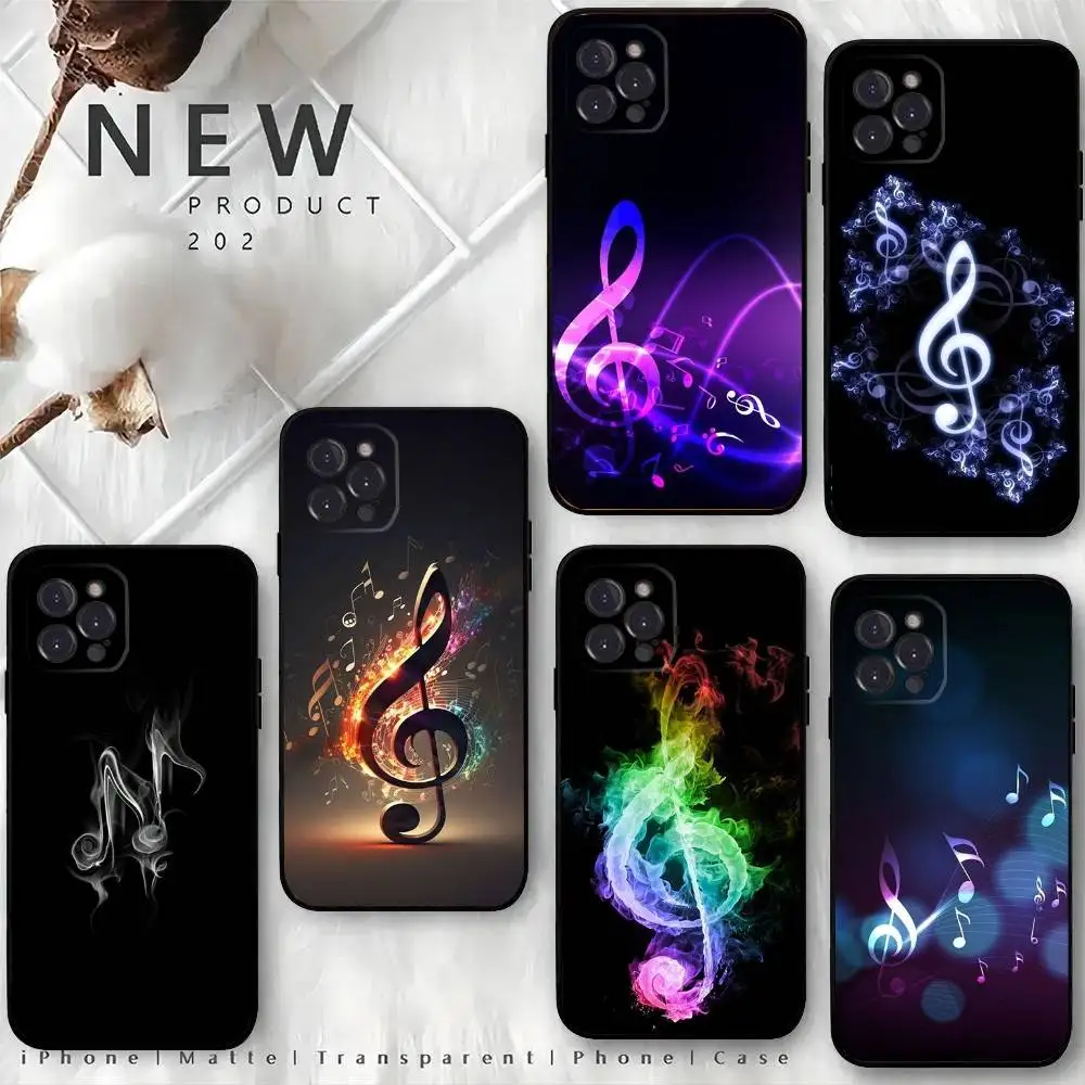 Musical Note Music Phone Case For iPhone 16,15,14,13,12 Mini 11 Pro XR,X,XS,MAX 7,8 Plus Silicone Cover Soft Black
Musical Note Music Phone Case For iPhone 16,15,14,13,12 Mini 11 Pro XR,X,XS,MAX 7,8 Plus Silicone Cover Soft Black