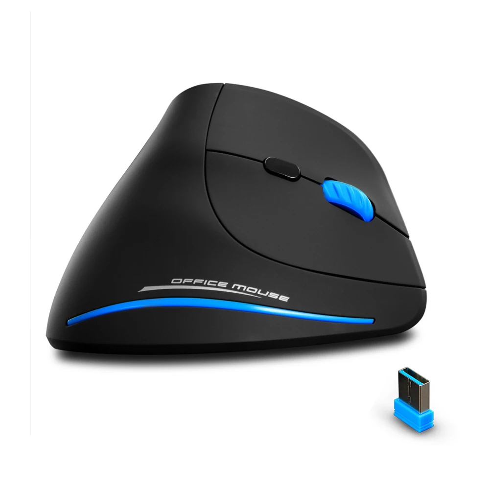Vertical Gaming Mouse Computer Ergonomic 6 Buttons USB Receiver 3 Gears 2400DPI Wireless Vertical Mouse
Vertical Gaming Mouse Computer Ergonomic 6 Buttons USB Receiver 3 Gears 2400DPI Wireless Vertical Mouse